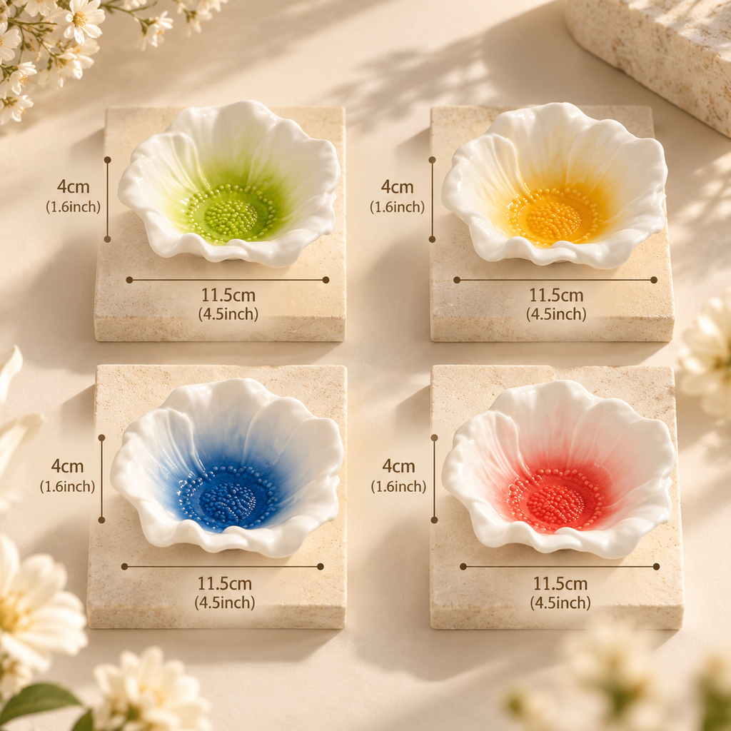 Porcelain Jewelry Storage Display Dish